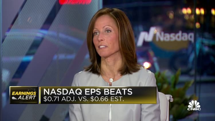 Nasdaq CEO: We're going to be doing a reweighting of the index in the next week or so