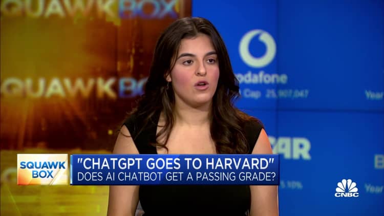'ChatGPT goes to Harvard': Student puts A.I. chatbot to the test
