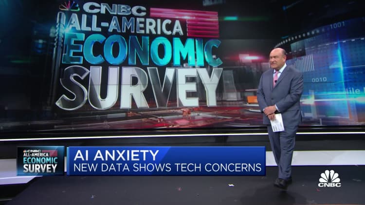 Majority of Americans are uncomfortable with A.I., CNBC survey finds