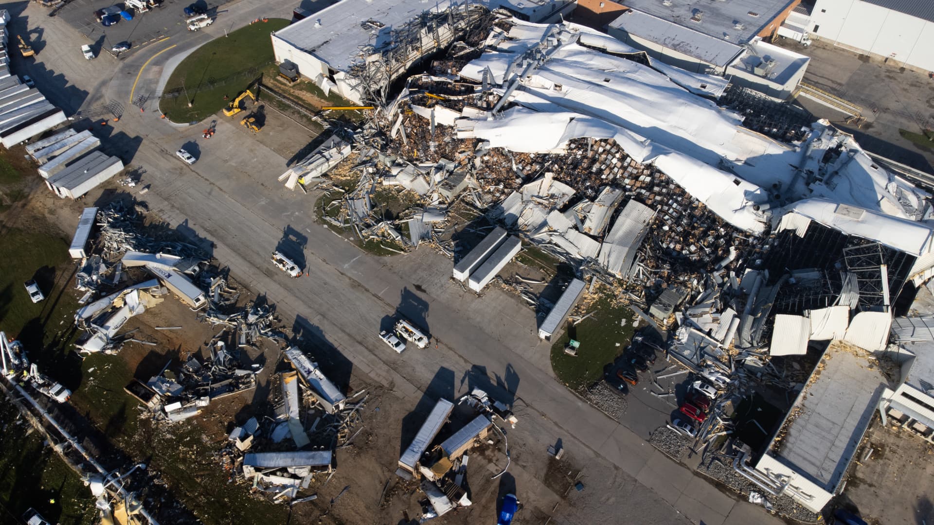 Pfizer says no major tornado damage to drug manufacturing areas of North Carolina facility