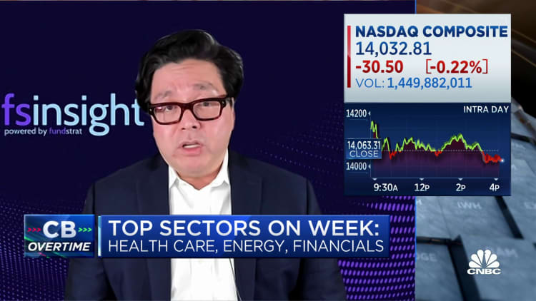 A dovish Fed pivot next week could see investors move out of FAANG stocks, says Fundstrat's Tom Lee