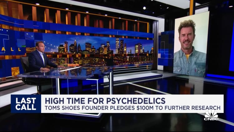 Toms Shoes Founder Blake Mycoskie talks the therapeutic benefits of psychedelics