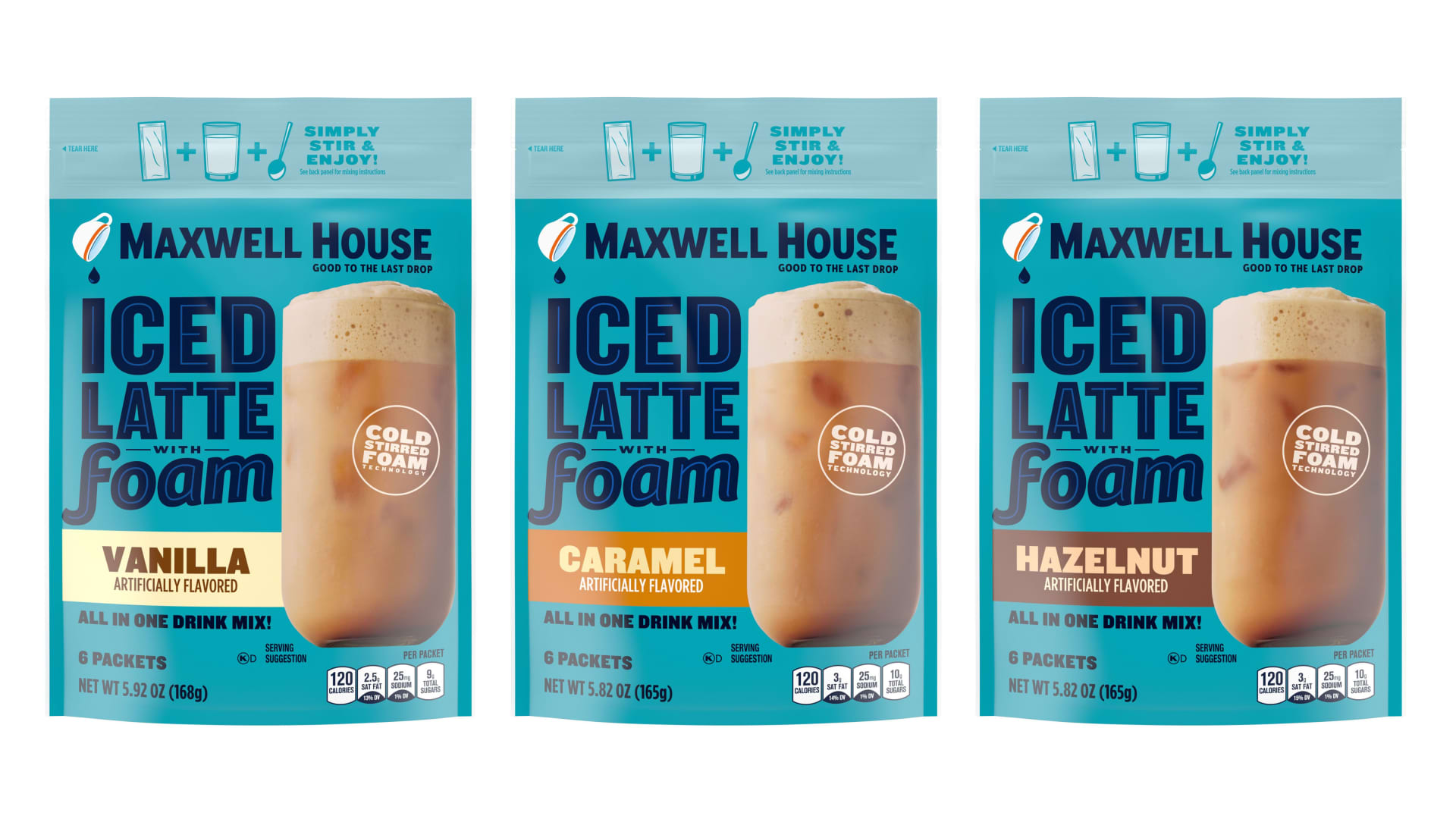 Kraft Heinz looks to revive Maxwell House brand with new instant iced latte with foam