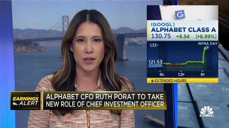 Alphabet CFO Ruth Porat to take on new role as chief investment officer
