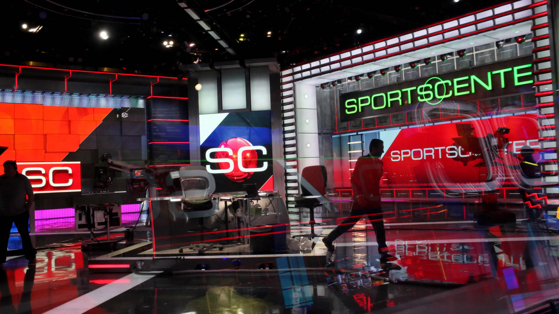 SportsCenter at ESPN Headquarters.