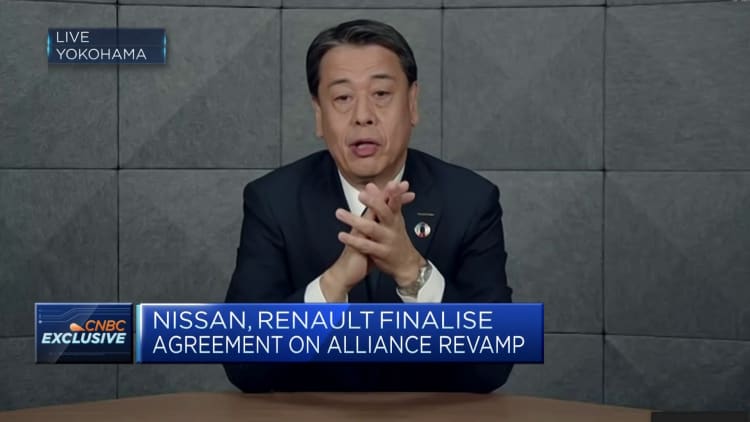 Nissan CEO says alliance with Renault will help face intensifying EV competition