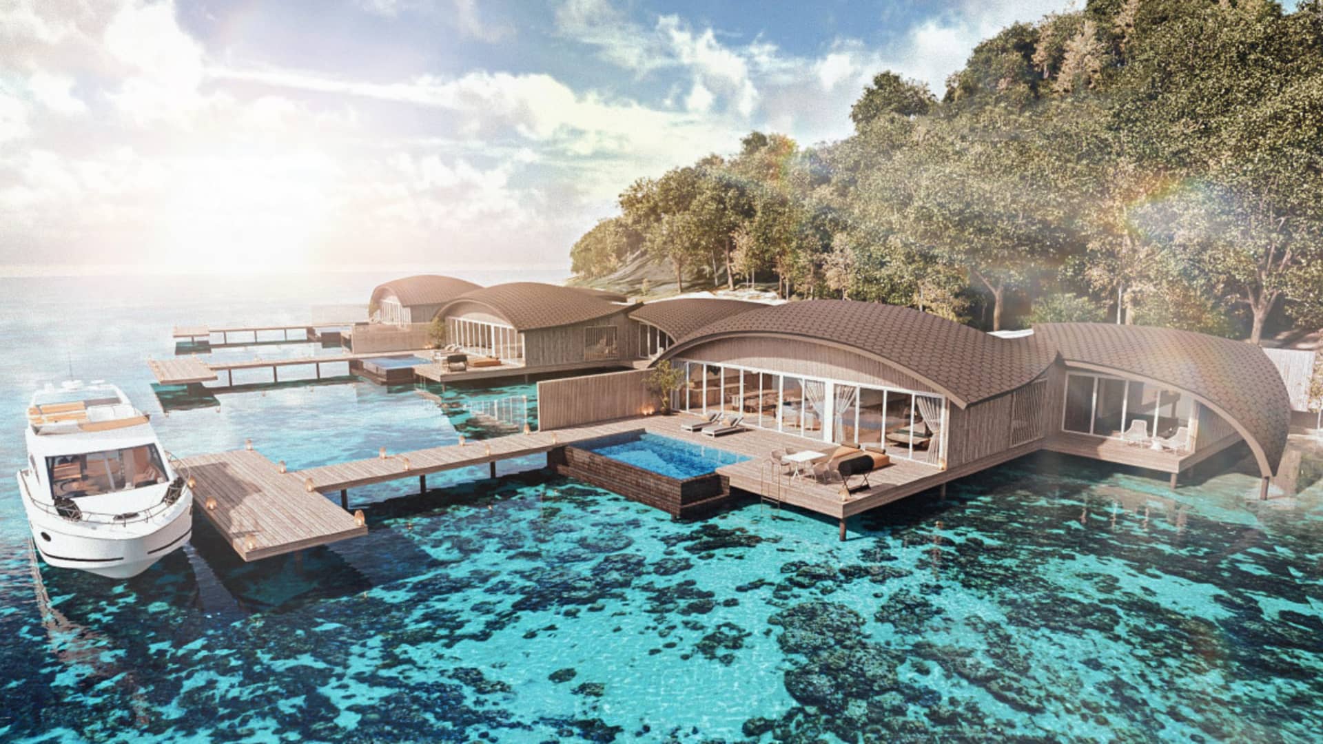 A new private island opened near Singapore and Batam