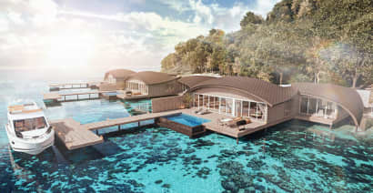 A new luxury hotel is opening near Singapore, but you'll need a boat to reach it