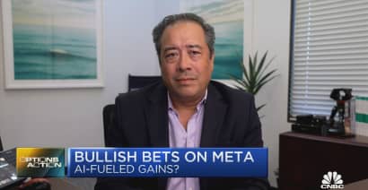 Bullish options bets on Meta