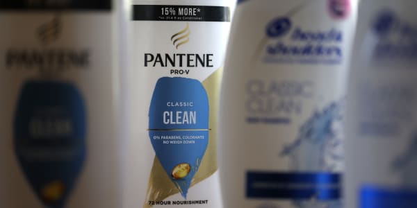 P&G's initial decline had nothing to do with earnings. The market later agreed