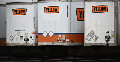 Trucking firm Yellow files for bankruptcy protection after loading up on debt