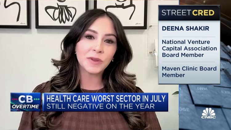 There's no better time to be invested in health care stocks, says Lux Capital's Deena Shakir
