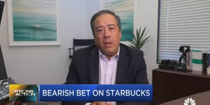 Options traders are getting bullish ahead of Starbucks earnings
