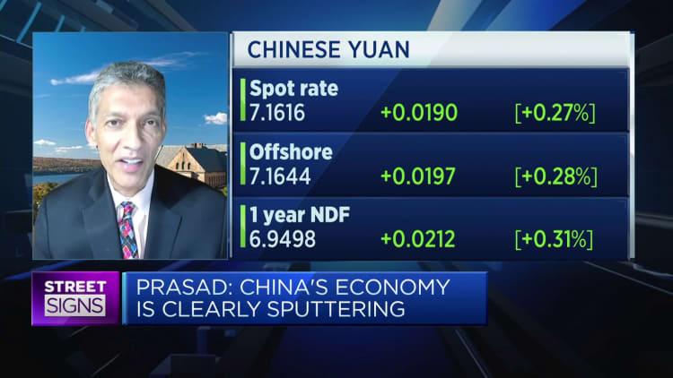China's economy is 'sputtering' after roaring back to life, professor says