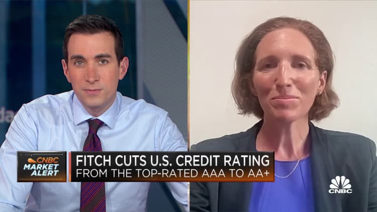 Fitch 'vying for credibility' with U.S. rating downgrade, says Moneta CIO Aoifinn Devitt