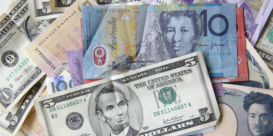 Dollar steadies, posts weekly loss after job growth blowout