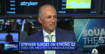 Stryker CEO: We're in the midst of 'supercycle of innovation' across our capital equipment business