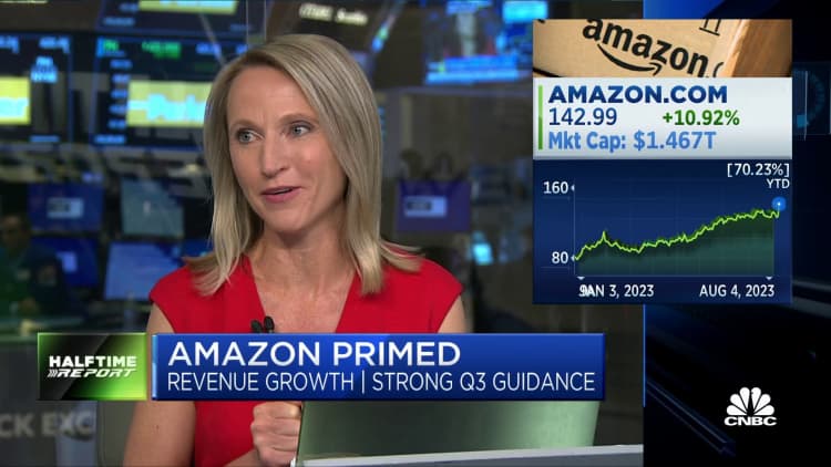 Amazon's operating margins were three times better than expected, says Sand Hill's Brenda Vingiello