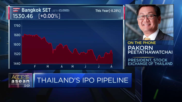 Stock Exchange of Thailand's president discusses IPOs in the pipeline
