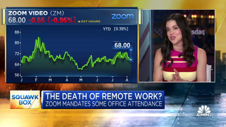 ¿La muerte del trabajo remoto?  Zoom ordena a los trabajadores que regresen a la oficina al menos dos veces por semana