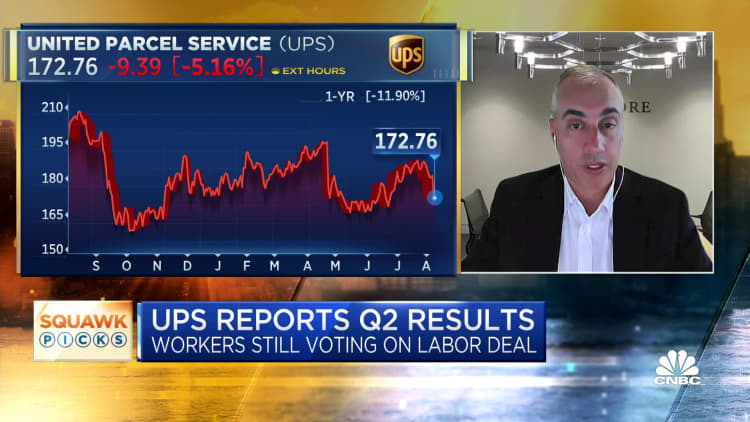 UPS cuts revenue forecast on lower e-commerce demand, labor contract