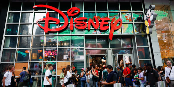 Disney's earnings sell-off opens the door to buy back stock we sold higher