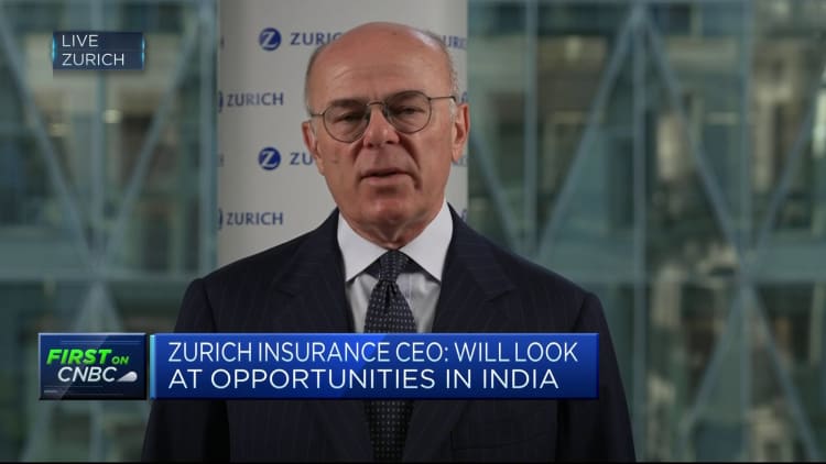 Zurich Insurance CEO says price increases should continue for now