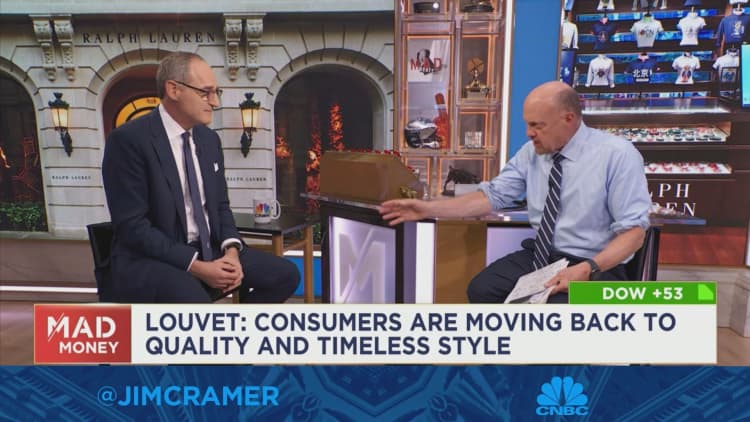 Ralph Lauren CEO Patrice Louvet goes one-on-one with Jim Cramer