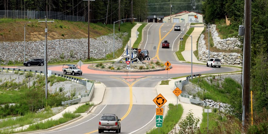 Roundabouts are safer than traffic lights. So why are there so few in the U.S.?