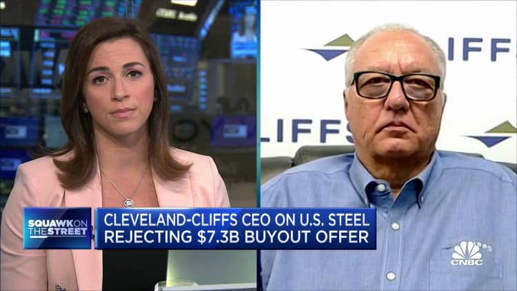 Cleveland Cliffs CEO on U.S. Steel rejecting $7.3 billion buyout offer