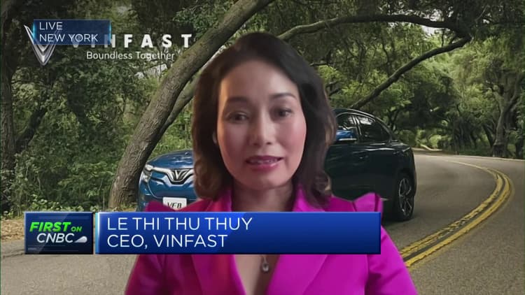 VinFast Vietnam CEO says Nasdaq listing is a 'major milestone'