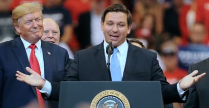 Florida Gov. Ron DeSantis privately tells donors he plans to fundraise for Trump