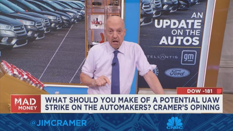 The auto industry is a good example of the power labor unions now hold, says Jim Cramer