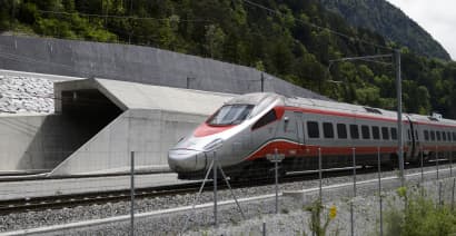 World’s longest rail tunnel to close for months after Swiss Alps derailment