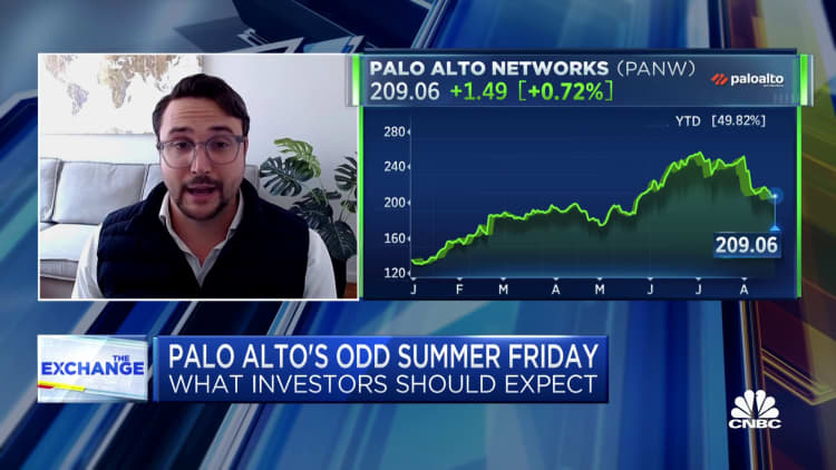 Joseph Gallo of Jefferies discusses the digestion of Palo Alto's surge in product growth