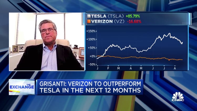 Verizon will continue to outperform Tesla over the year, says MAI Capital's Chris Grisanti