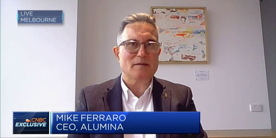 Slowdown in China, Europe and the U.S. will continue to drag down aluminum and alumina prices: CEO