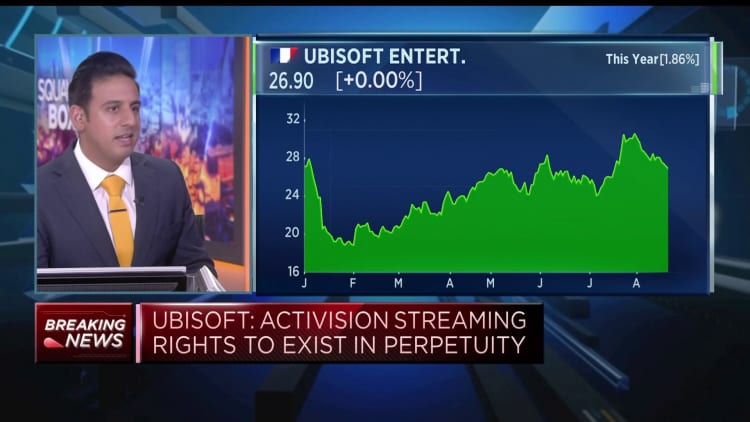 Microsoft ofrece vender los derechos de transmisión en la nube de los juegos de Activision a Ubisoft para sellar su adquisición por parte de los reguladores del Reino Unido.