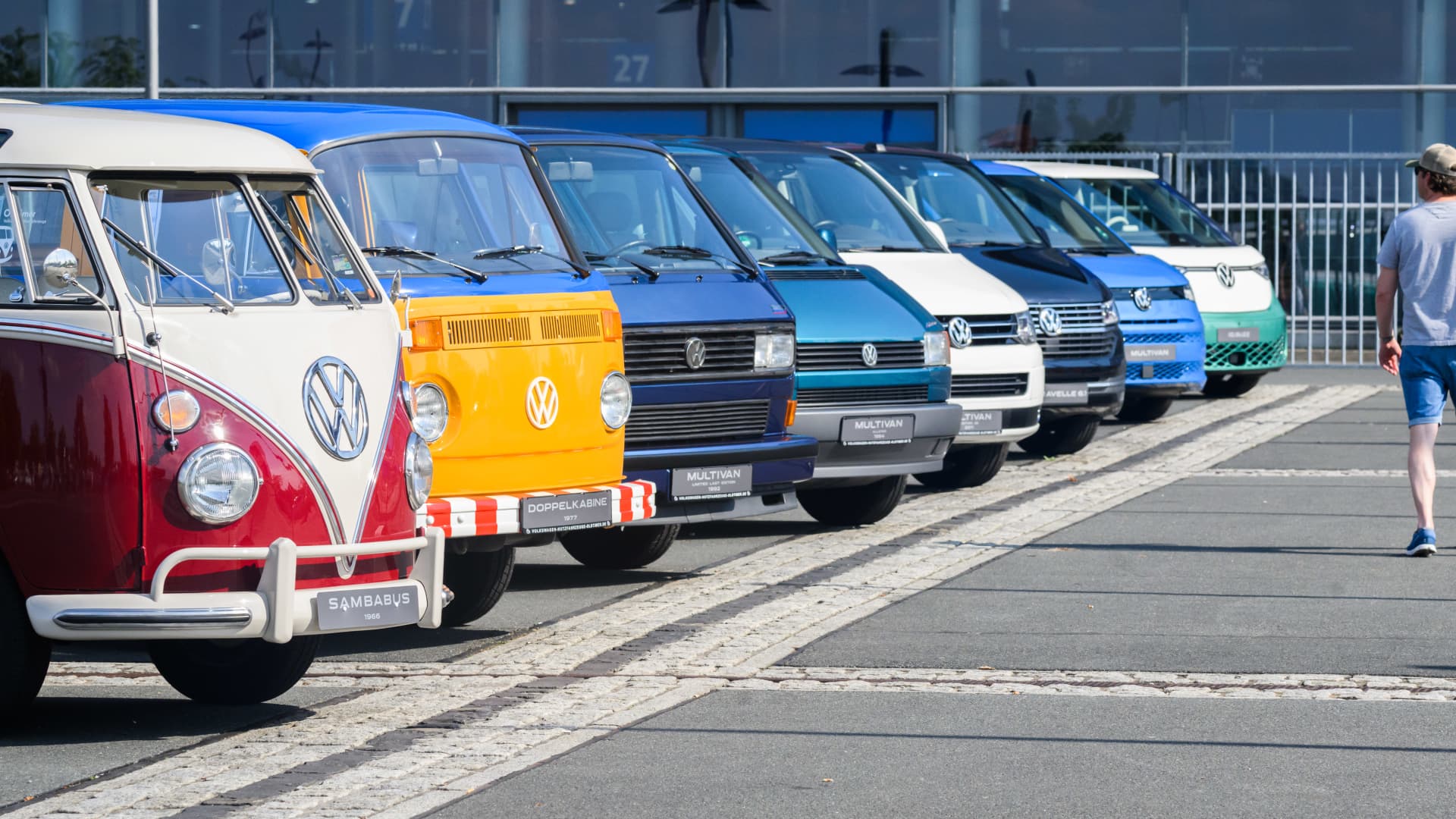 The evolution of the Volkswagen bus — from Type 2 to the electric ID Buzz