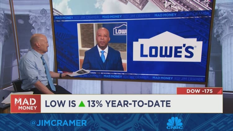 Jim Cramer goes one-on-one with Lowe's CEO Marvin Ellison