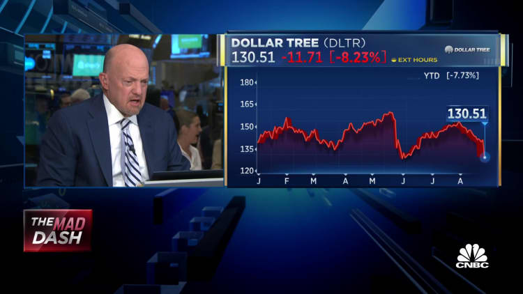 Cramer’s Mad Dash on Dollar Tree: Shrink is a nationwide problem