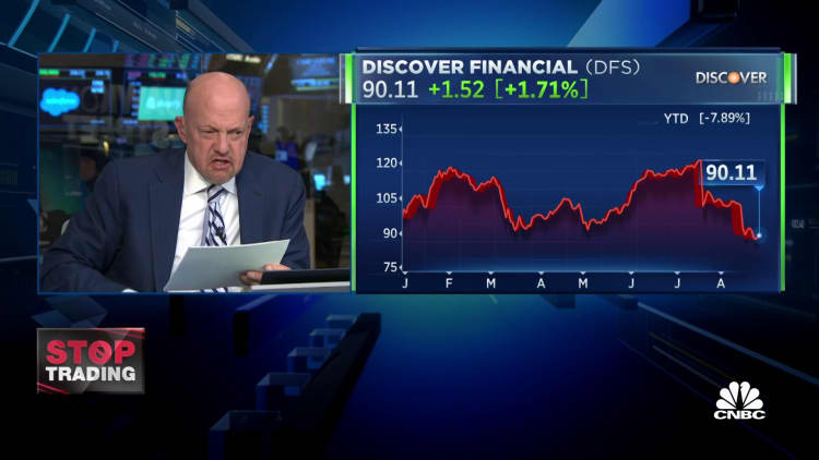 Cramer’s Stop Trading: Discover Financial