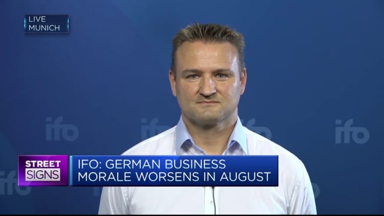 German business sentiment is 'going down and down,' Ifo says