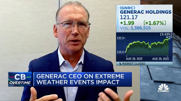 Generac CEO Aaron Jagdfeld talks demand for generators amid natural disasters and power outages