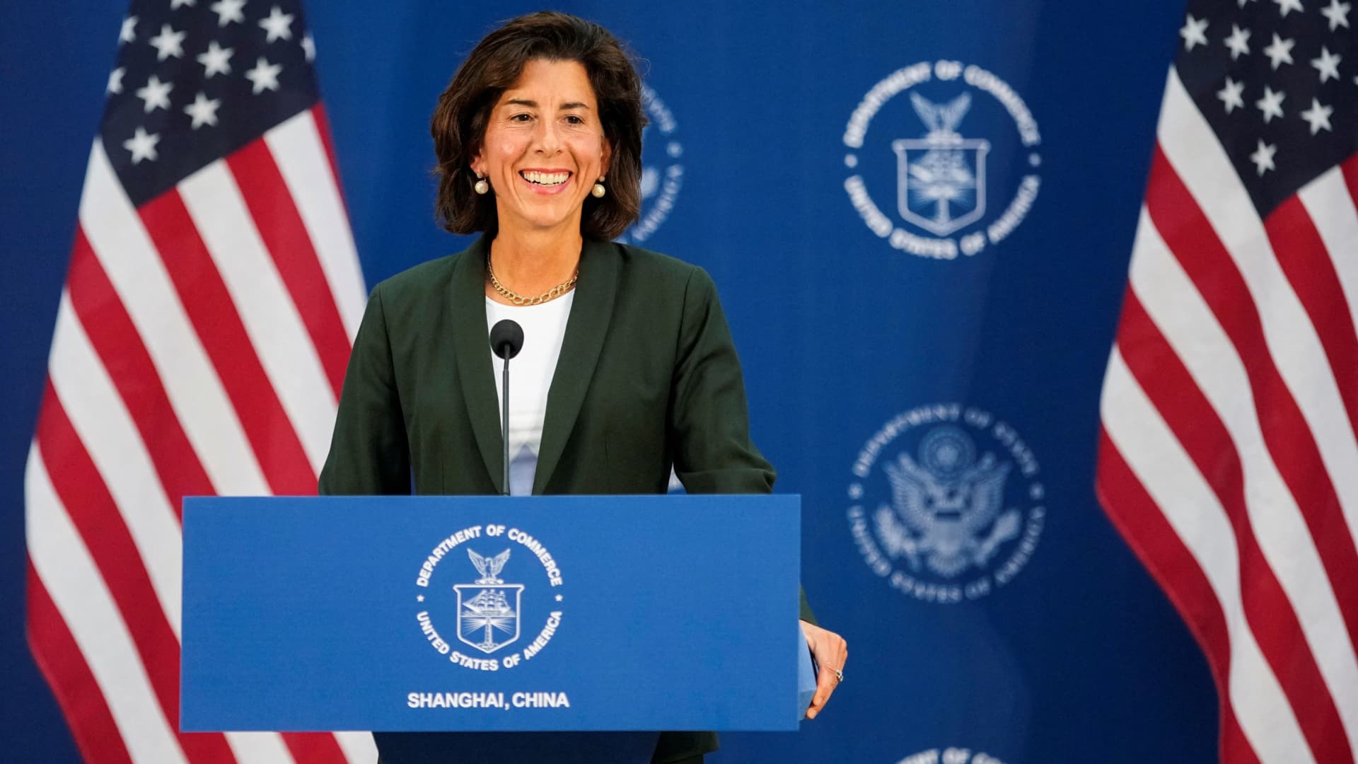 Raimondo: Commerce Dept. will spend all of the CHIPS Act grant revenue this calendar year