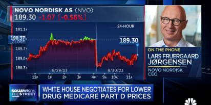 Novo Nordisk CEO: Not exactly clear yet what Medicare price negotiations will do for financials