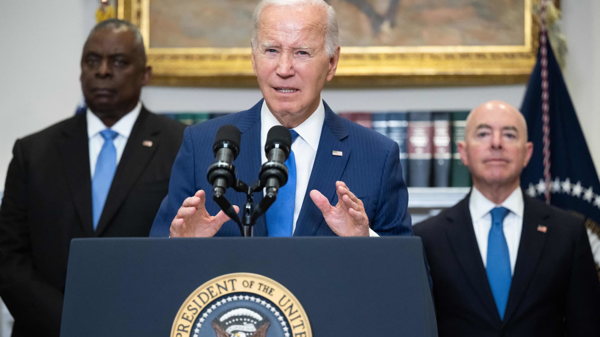 Biden to push for Ukraine aid, democracy as China and Russia skip UN