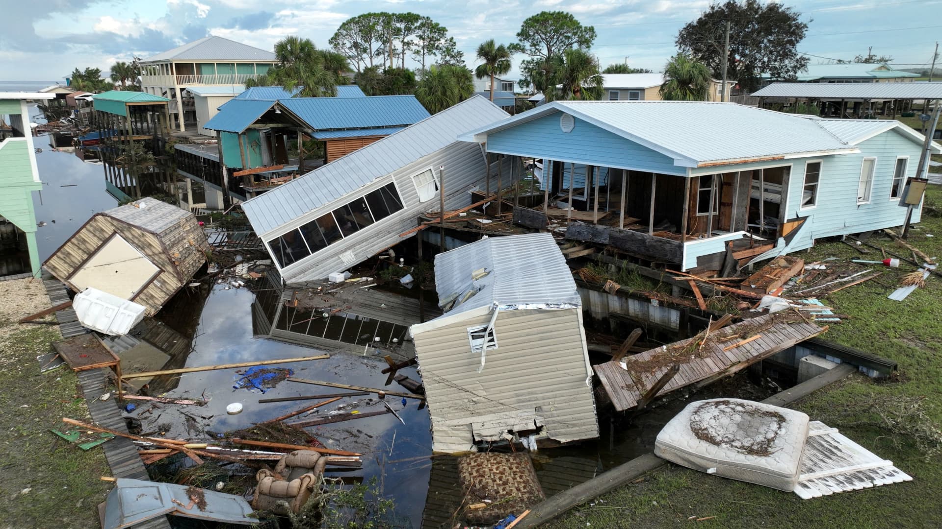 Biden in Florida promises to rebuild, calls on Congress to provide more FEMA funding