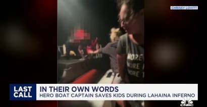 In Their Own Words: Boat captain saves children during Maui wildfires
