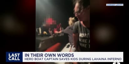 In Their Own Words: Boat captain saves children during Maui wildfires